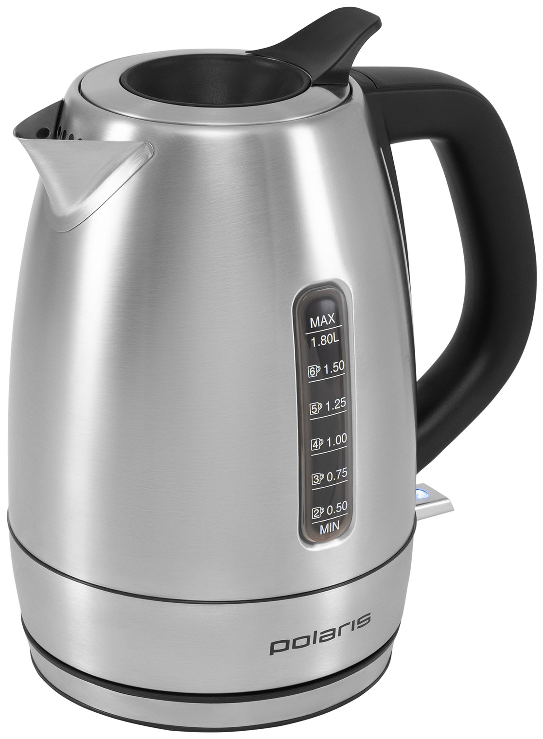 Изображение товара Чайник электрический Polaris PWK 1865CA, стальной