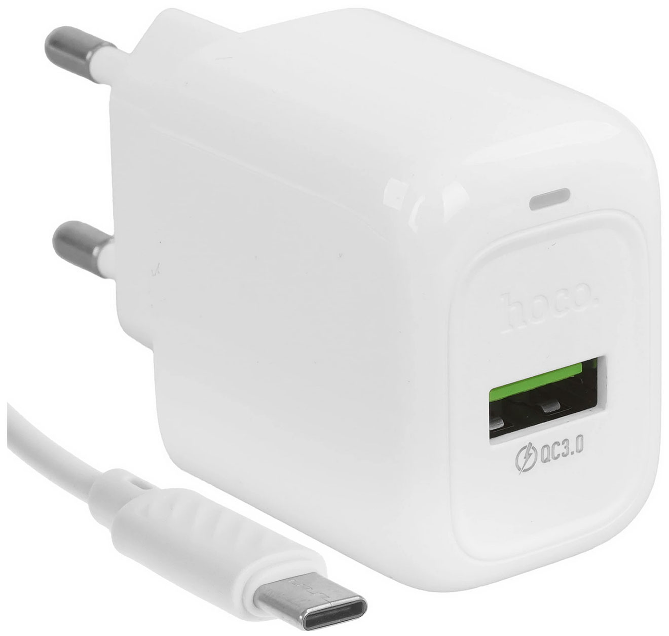 Изображение товара Зарядное устройство Hoco CS52A, 1USB 3.0A, 18W+QC3.0