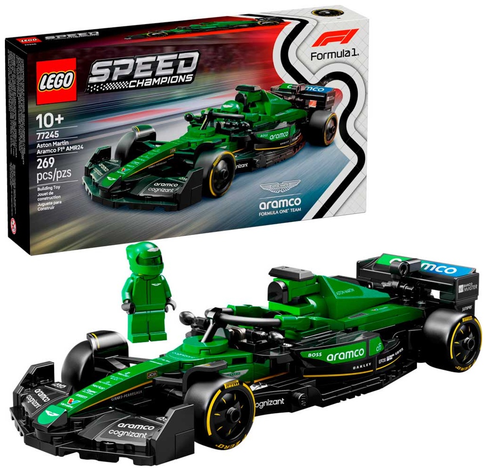 Изображение товара Конструктор Lego Speed Champions Aston Martin Aramco F1 AMR24 (77245) Изображение товара Конструктор Lego Speed Champions Aston Martin Aramco F1 AMR24 (77245)