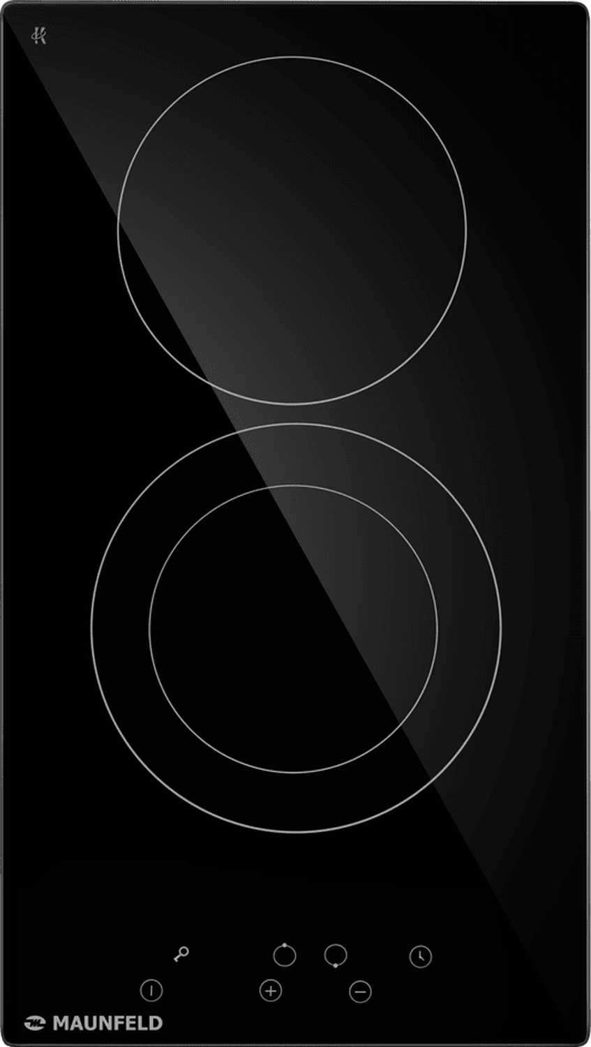 Изображение товара Электрическая варочная панель Maunfeld AVCE3022DBK 2 конфорки индукционная стеклокерамика