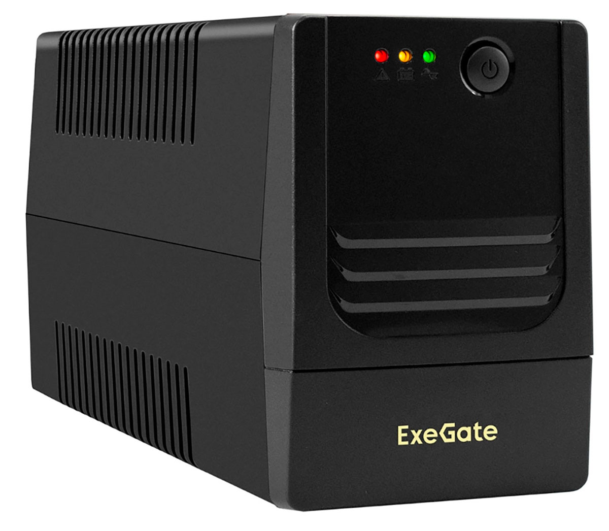 Изображение товара Источник бесперебойного питания ExeGate Power NB-450.LED.AVR.4C13 надежная защита для ПК и оборудов