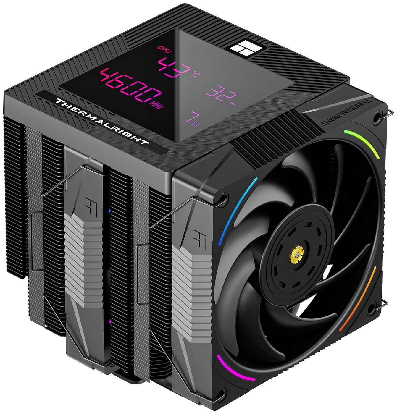 Изображение товара Кулер для процессора Thermalright Phantom Spirit 120 Digital EVO с RGB и дисплеем