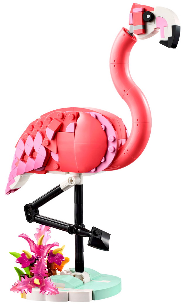 Изображение товара Конструктор Lego Creator Дикие животные Розовый фламинго 31170 3 в 1 для детей