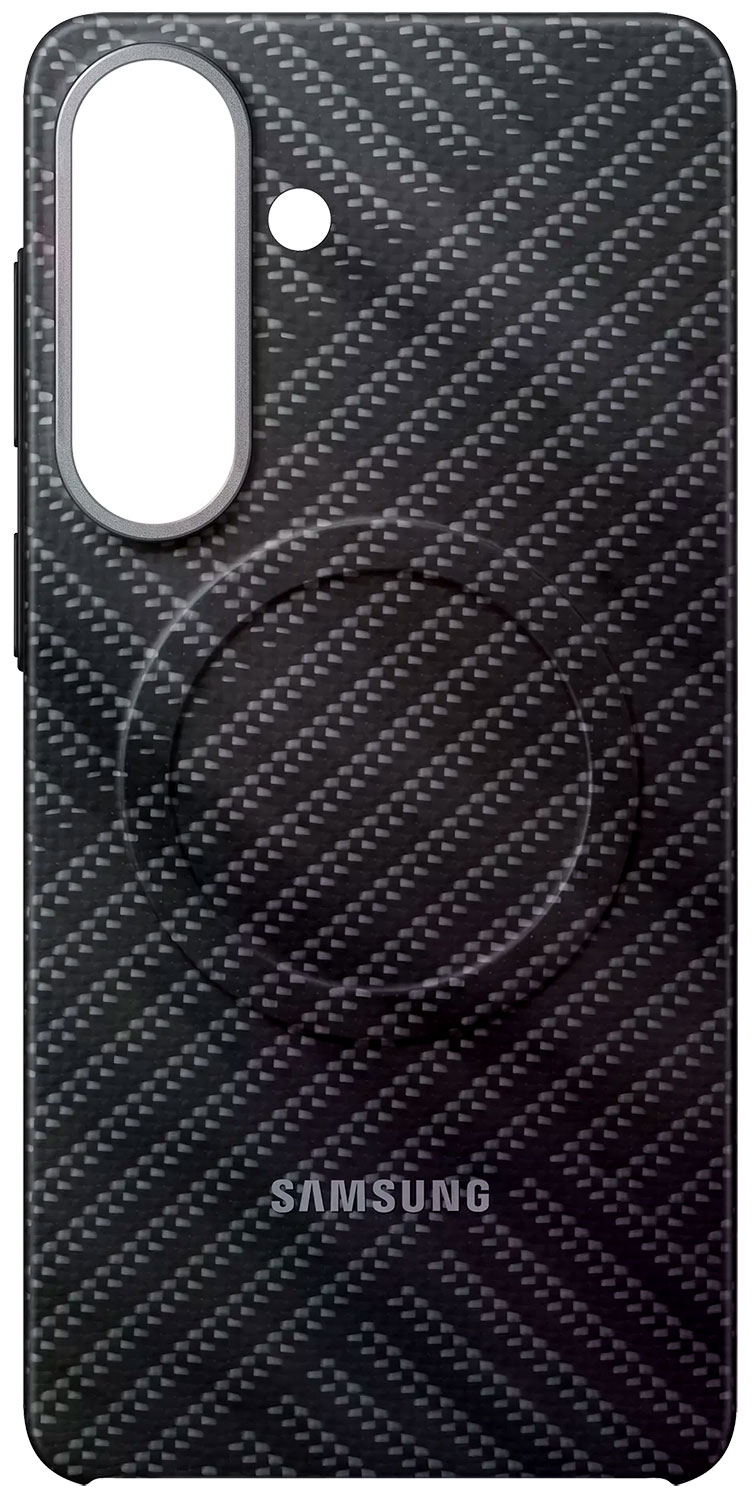 Изображение товара Чехол Samsung Carbon Magnet Case для Galaxy S26+ с защитой из кевлара Изображение товара Чехол Samsung Carbon Magnet Case для Galaxy S26+ с защитой из кевлара