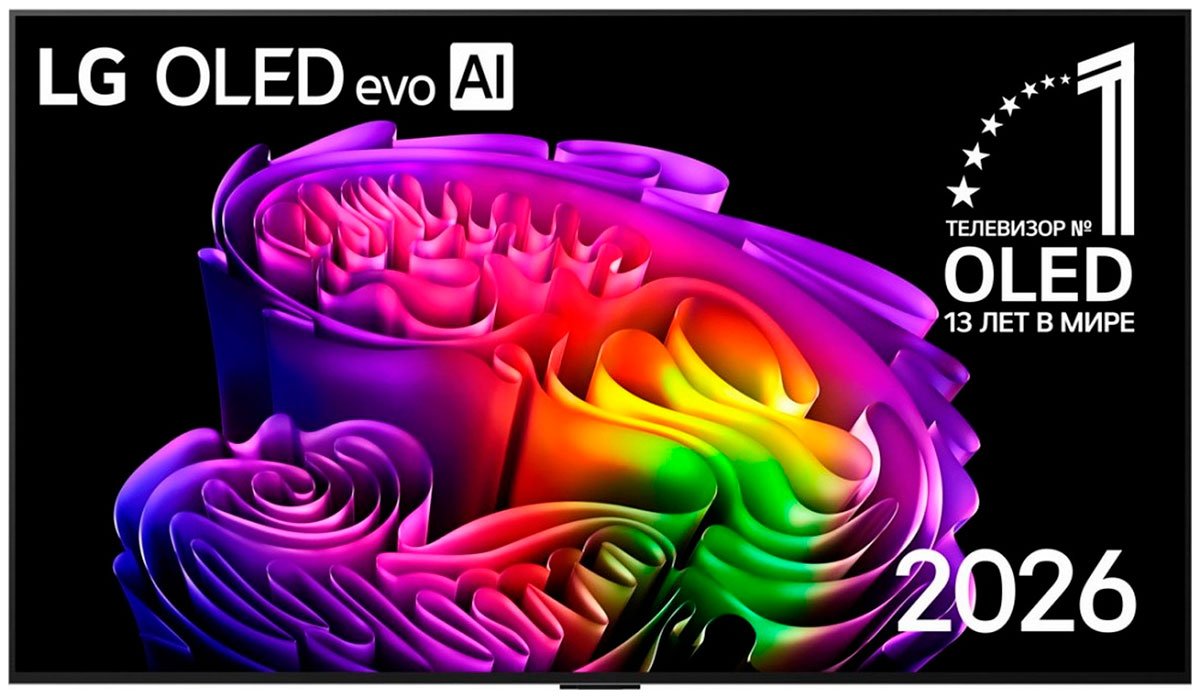Изображение товара Телевизор LG OLED55G6RLA.ARU Изображение товара Телевизор LG OLED55G6RLA.ARU