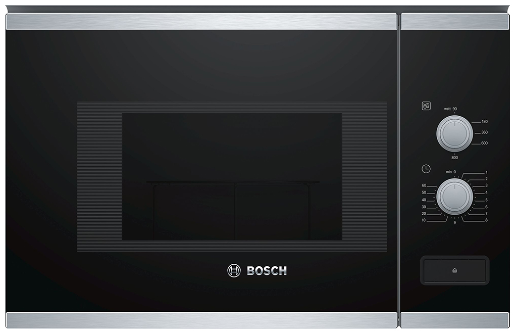 Встраиваемая микроволновая печь Bosch Serie|4 BFL520MS0 микроволновая печь встраиваемая bosch bfl520mw0 serie4 белый 20л ширина 59 4 см 800вт