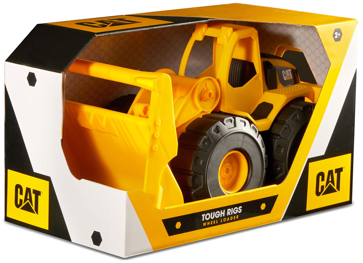 Изображение товара Погрузчик CAT игрушечный транспорт для детей 2+ желтый/черный