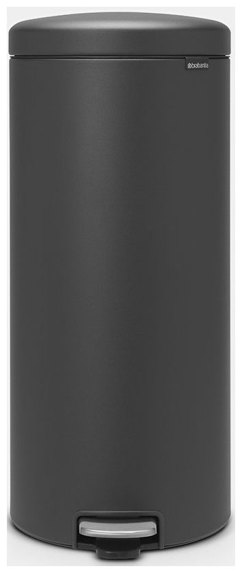 Изображение товара Мусорный бак с педалью Brabantia NewIcon 114663, 30л, графитовый серый