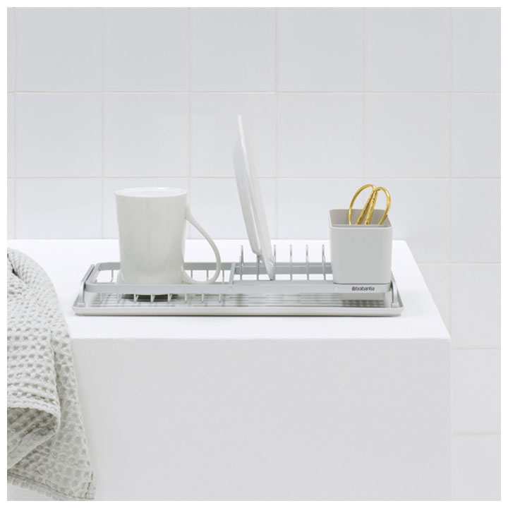 Изображение товара Компактная сушилка для посуды Brabantia 117282 светло-серый