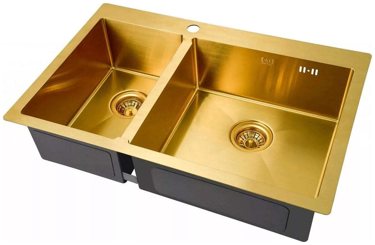 Изображение товара Кухонная мойка Zorg SH 78-2-51-R BRONZE