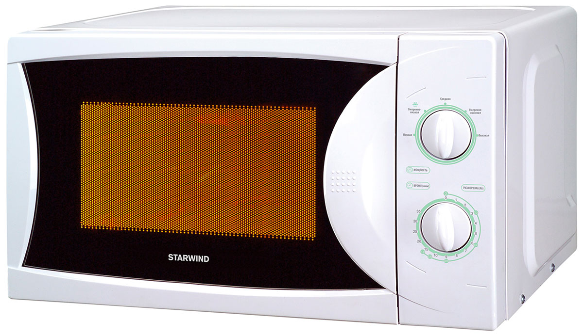 Микроволновая печь - СВЧ Starwind SWM6020 20л. 700Вт белый