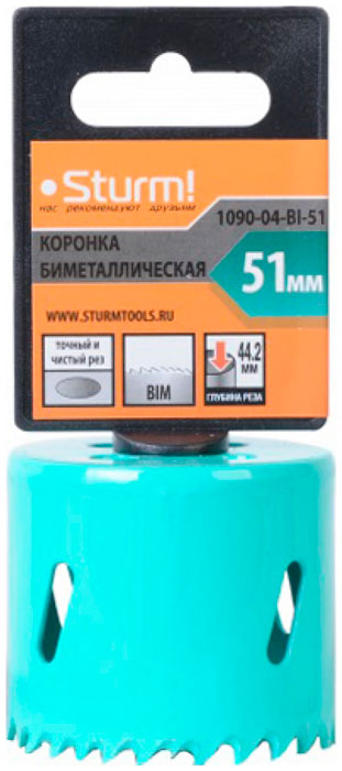

Коронка Sturm! BI-METAL 1090-04-BI-51