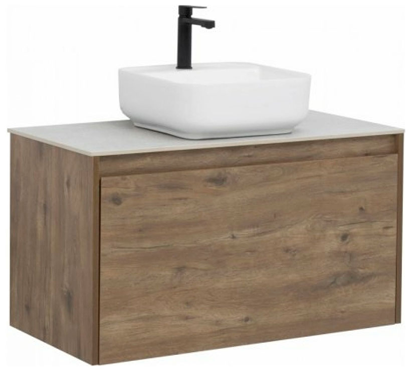 Изображение товара Тумба под раковину Aquanet Nova Lite 90 дуб рустикальный