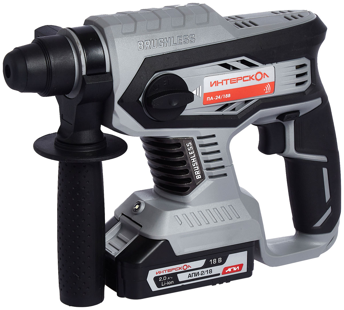 Изображение товара Перфоратор Интерскол ПА-24/18В аккум. (кейс в комплекте) 579.2.2.70