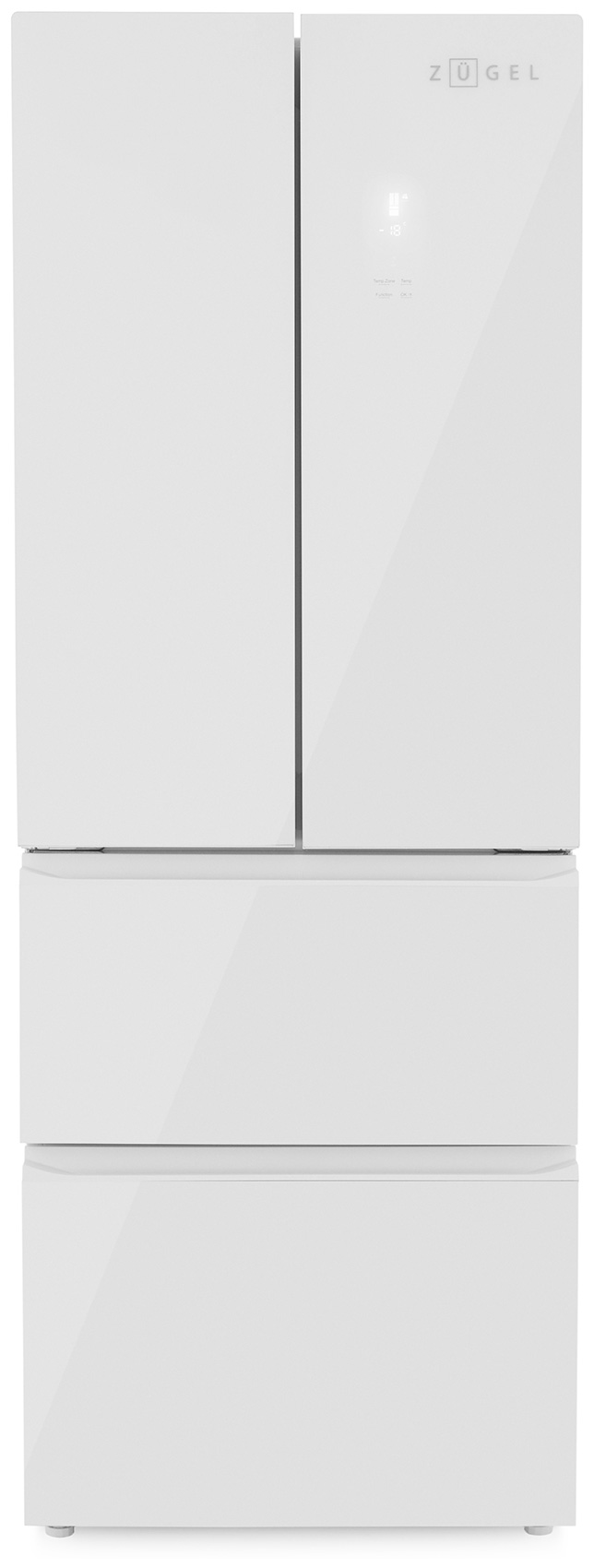 Изображение товара Многокамерный холодильник Zugel ZRFD361W с инверторным компрессором и системой No Frost