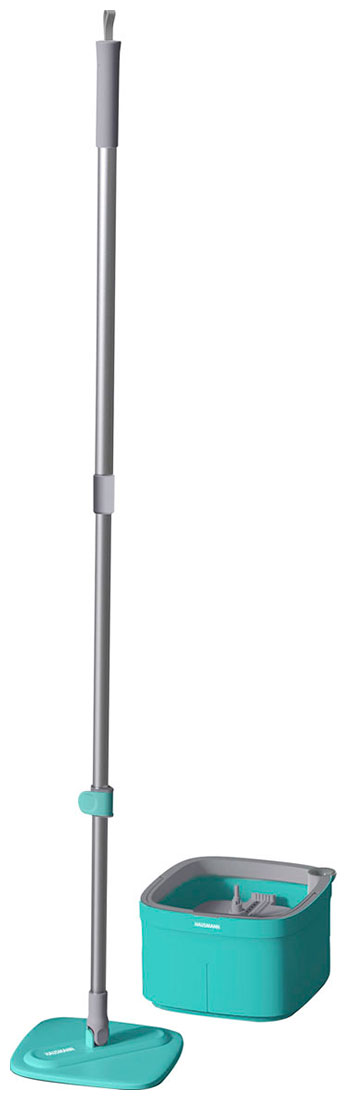 Изображение товара Набор для уборки пола Hausmann швабра+ведро с системой отжима Niagara (HM-S-01)