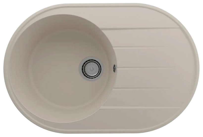 

Кухонная мойка Ulgran Quartz Nora/лен Nora 750-02, Белый