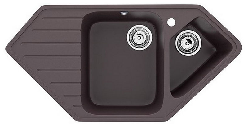 

Кухонная мойка Ulgran U-409/шоколад (U-409-345), Шоколадный