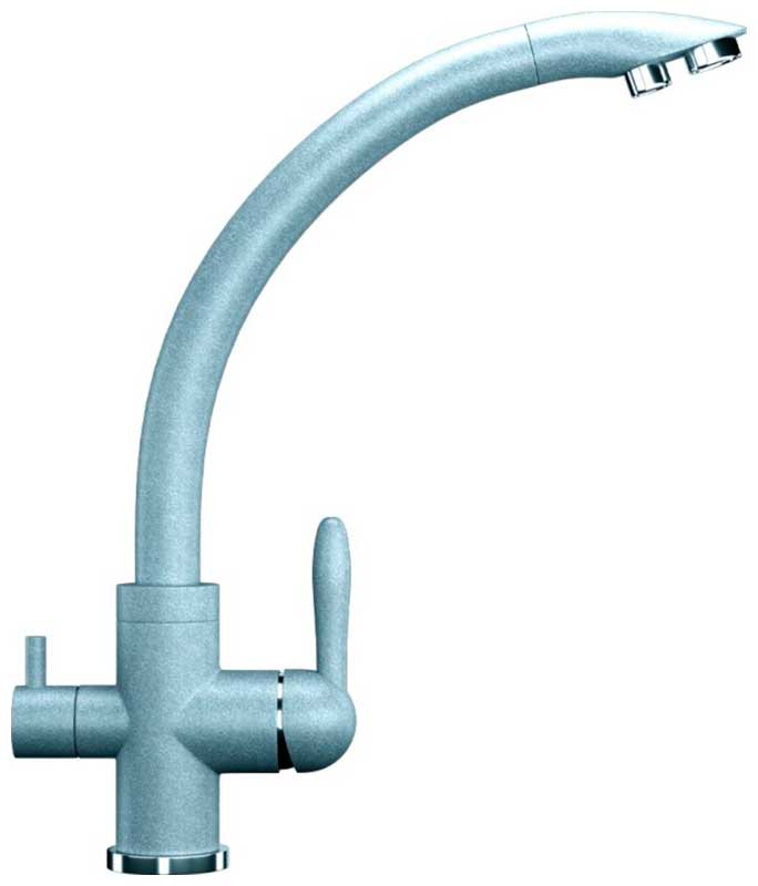 Изображение товара Кухонный смеситель Ulgran U-017/графит (U-017-342)