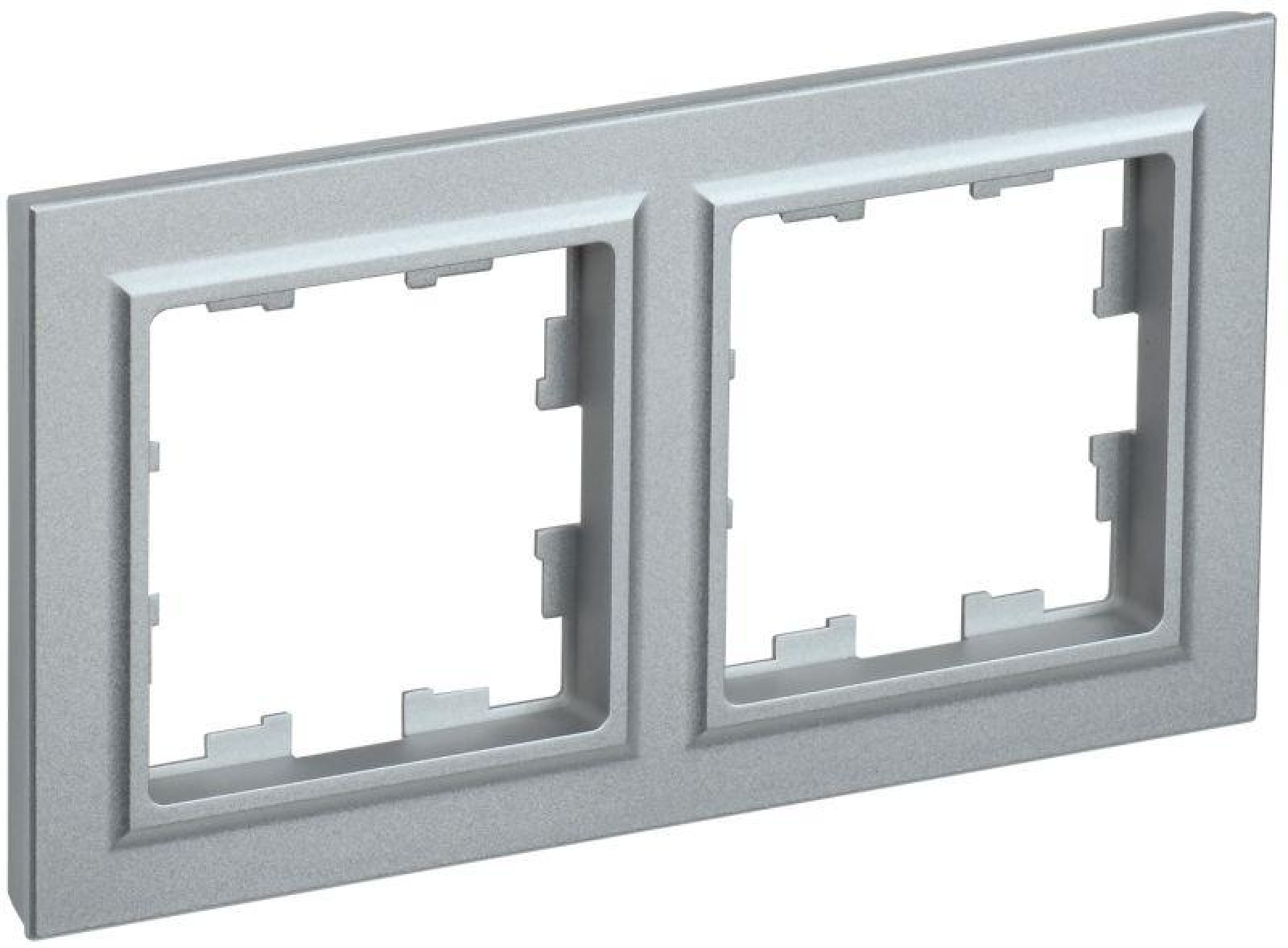 Изображение товара Рамка для электроустановочных изделий BRITE 2-м IEK Класс IP20 Китай