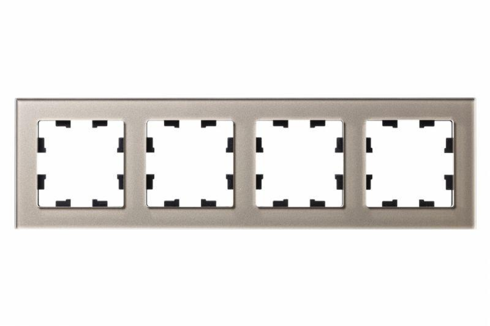 Изображение товара Рамки и основания для электросистем Systeme Electric AtlasDesign Nature стекло шампань IP20