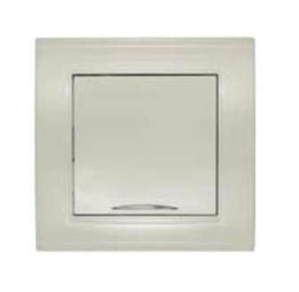 Изображение товара Выключатели, переключатели, диммеры Универсал Выключатель 1-кл. СП Бриллиант 10А IP20 с подсветкой сл. кость UNIVersal