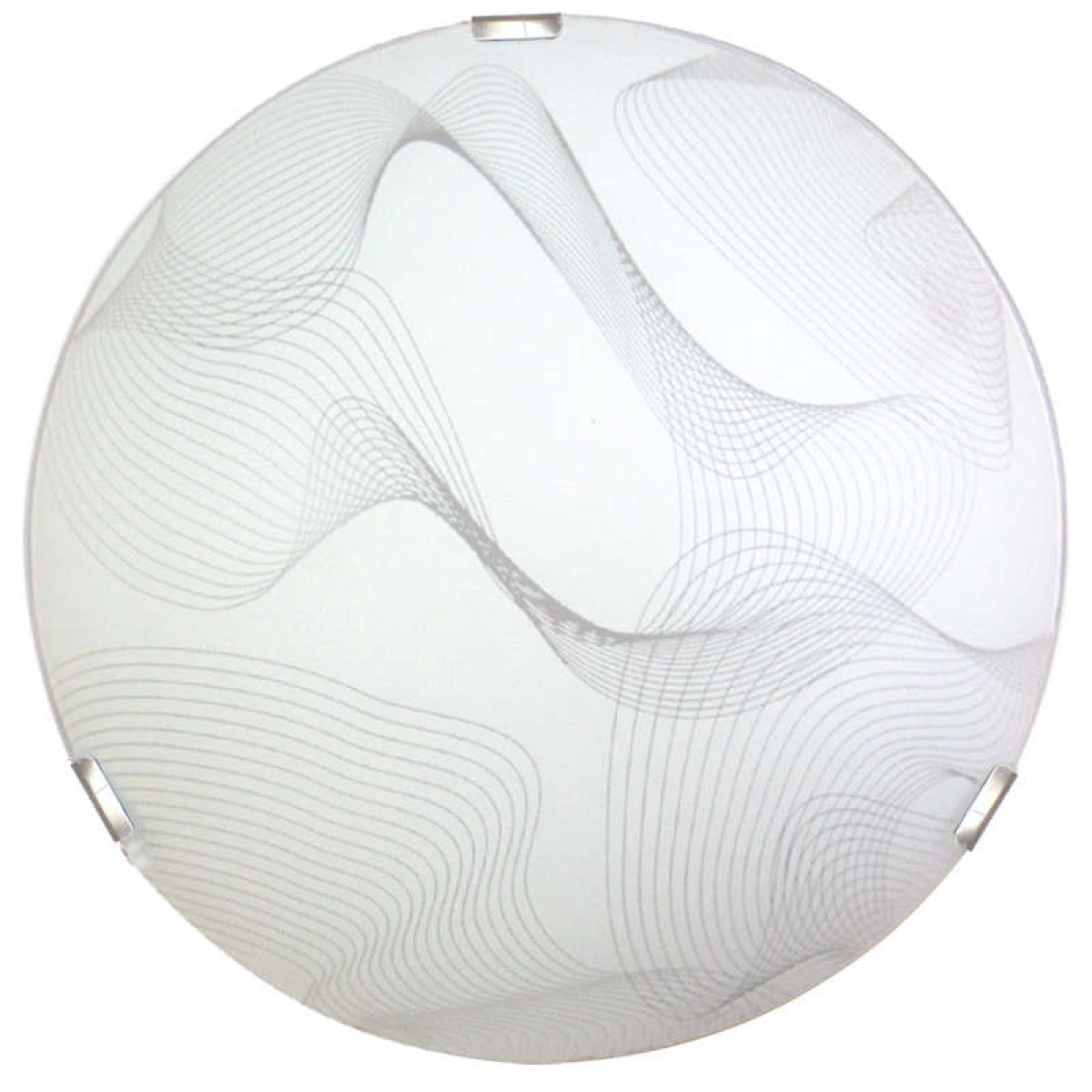 Изображение товара Настенно-потолочный светильник Элетех НПБ 01-60-130 М15 "Бриз" 250 1х60Вт E27 IP20 матов. бел./клипсы штамп метал. (инд. упак.)