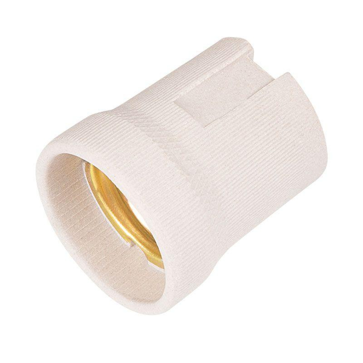 Изображение товара Патрон Rexant E27 керамический с этикеткой надежное соединение для осветительных приборов