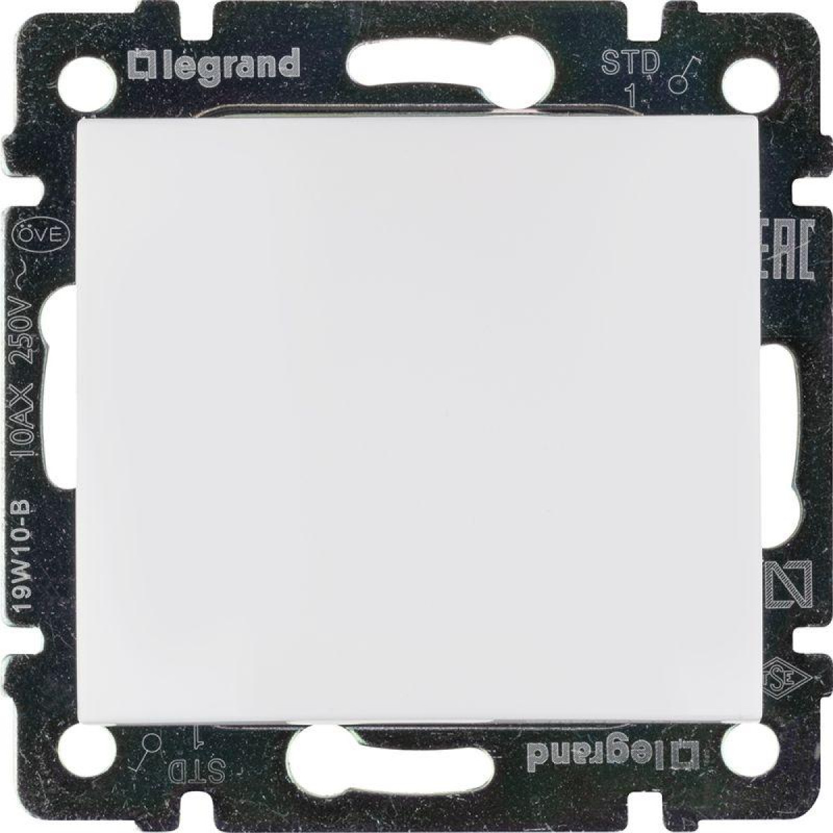 Изображение товара Выключатель одноклавишный VALENA IP31 10А белого цвета от Legrand