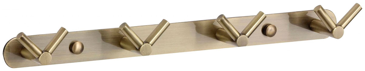 Изображение товара Планка с крючками Savol S-007224C (4 крючка)