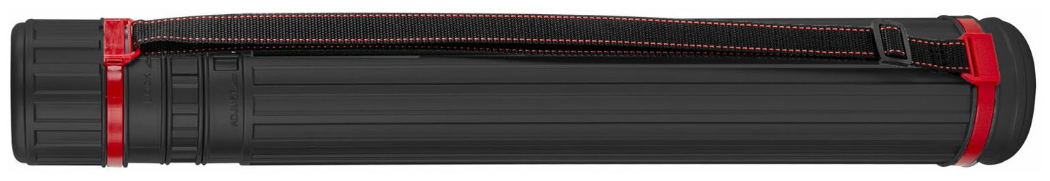 Изображение товара Тубус для чертежей телескопический Brauberg длина 65-103 см, формат А0, диаметр 10 см, с ремнем, черный (271258)