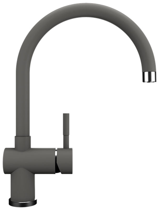 

Кухонный смеситель Ulgran UQ-021/асфальт (UQ-021-09), Темно-серый