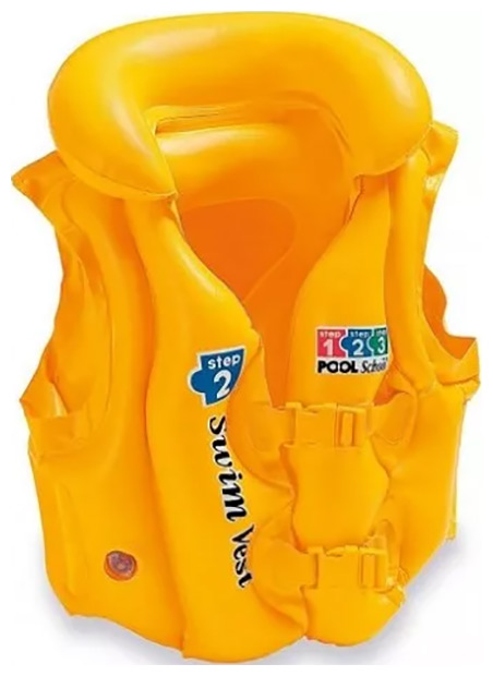 Изображение товара Жилет для плавания Intex "Школа плавания - шаг 2" от 3 до 6 лет 58660