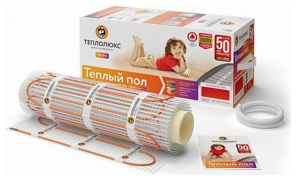 Изображение товара Теплый пол Теплолюкс Tropix МНН 1280-8,0