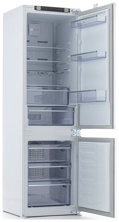 Встраиваемый двухкамерный холодильник Beko BCNA 275 E2S