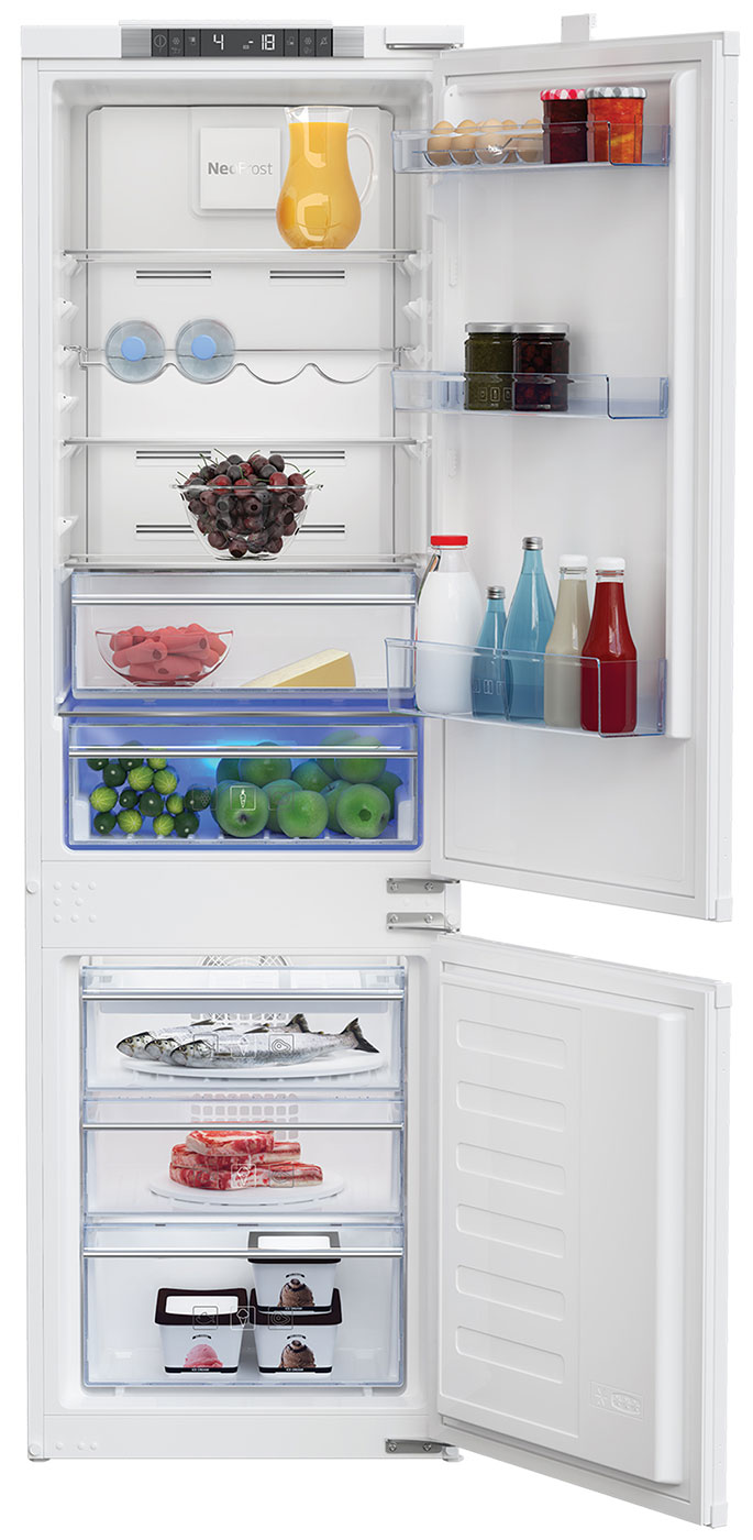 Изображение товара Встраиваемый двухкамерный холодильник Beko BCNA 275 E2S