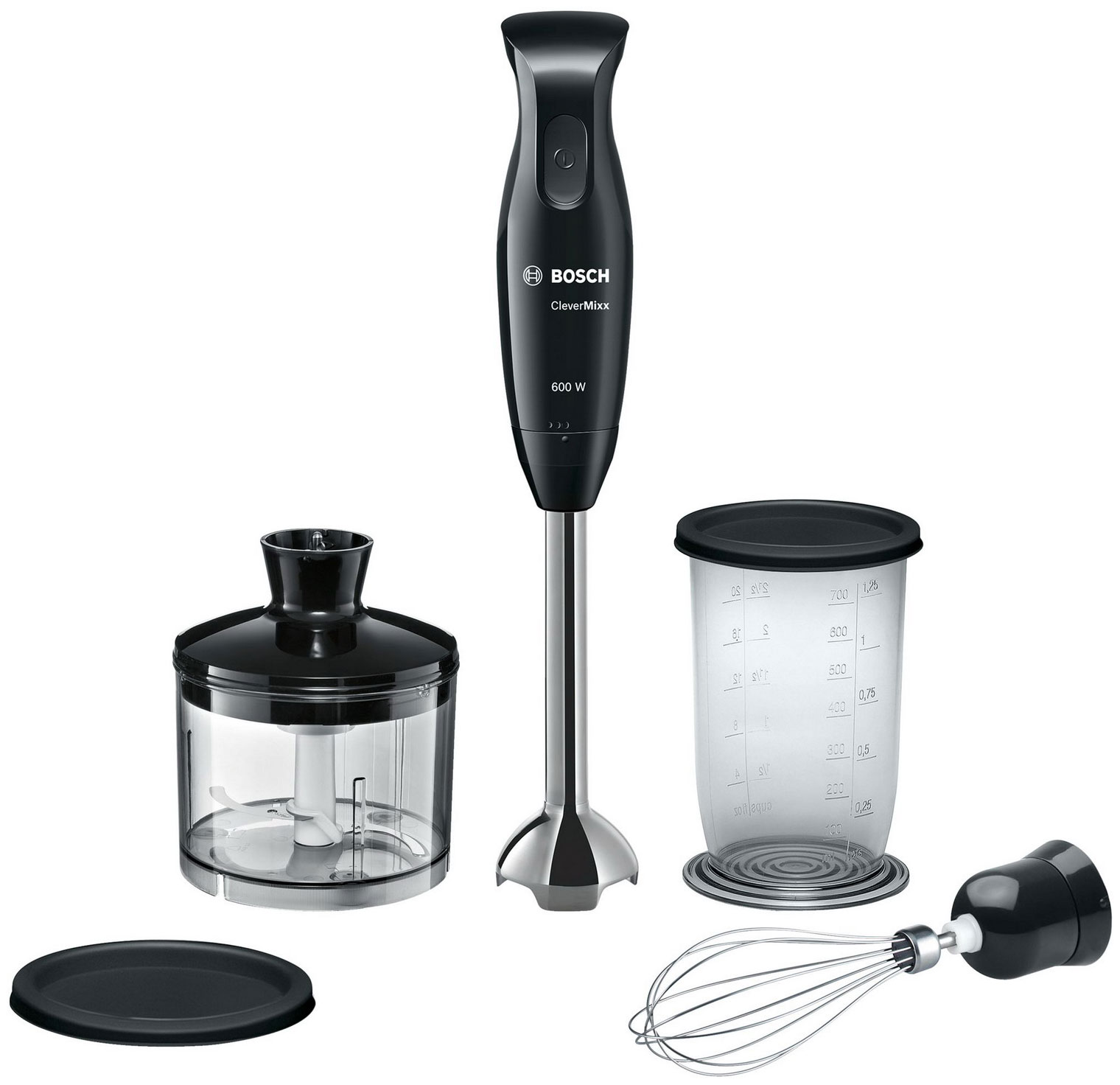 Погружной блендер Bosch MSM2650B CleverMixx