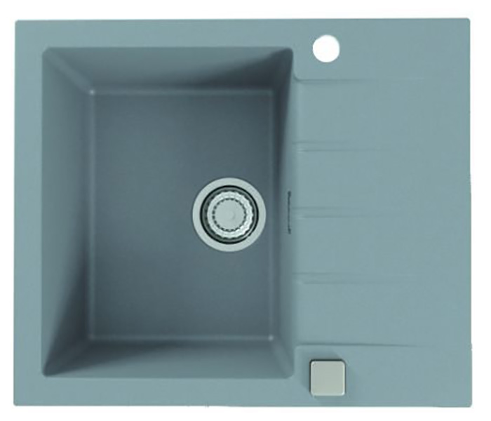 

Кухонная мойка Alveus GRANITAL CADIT 10 CONCRETE G81 590 X 500 1X с сифоном 1132823 (1132020), Бетон