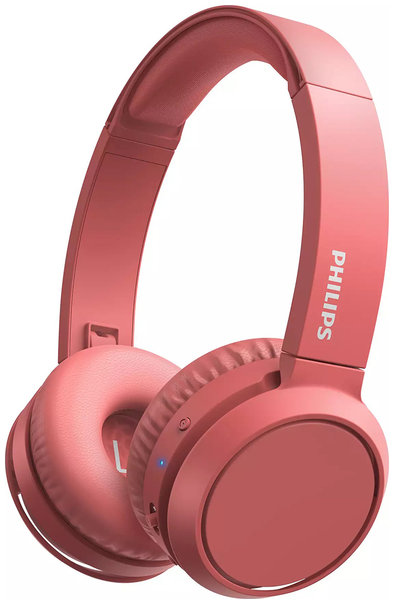 Накладные беспроводные наушники Philips TAH4205RD/00 RED