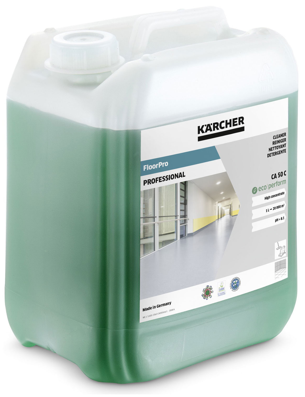 Изображение товара Средство для пола Karcher CA 50 C eco!perform FloorPro Cleaner 5 л