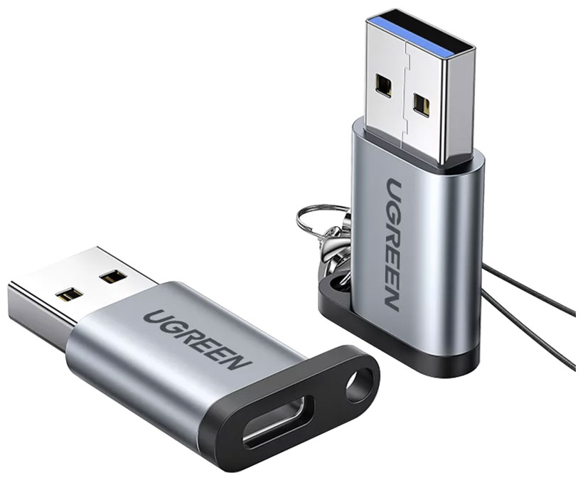 Изображение товара Переходник Ugreen USB A 3.0 (m)-USB C 3.1 (f) (50533) Изображение товара Переходник Ugreen USB A 3.0 (m)-USB C 3.1 (f) (50533)