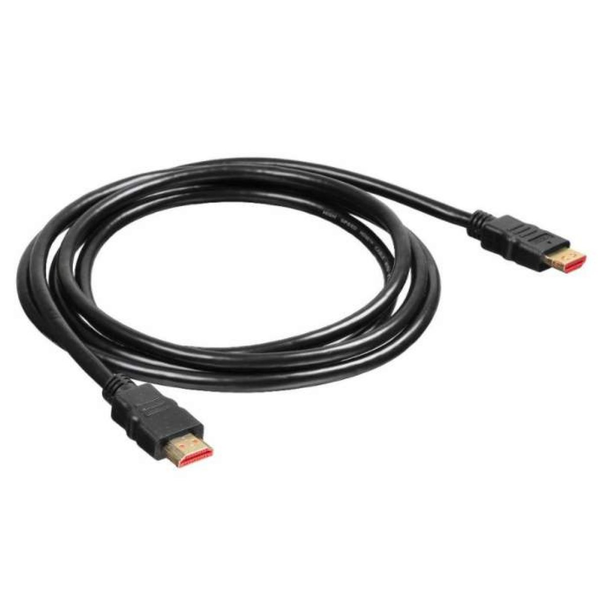 Изображение товара Кабель аудио-видео Buro HDMI 1.4 HDMI (m)/HDMI (m) 2м. Позолоченные контакты черный (BHP2M)