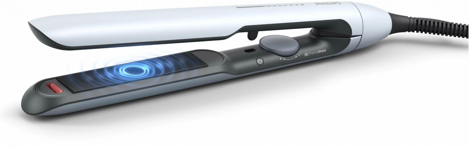 Изображение товара Выпрямитель для волос Philips BHS520/00 черный/белый (макс.темп.:230С)