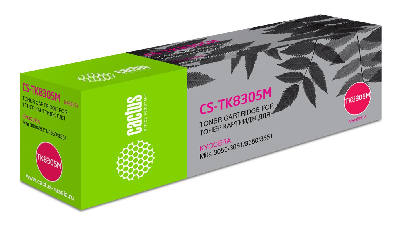 Изображение товара Картридж лазерный Cactus CS-TK8305M пурпурный для Kyocera