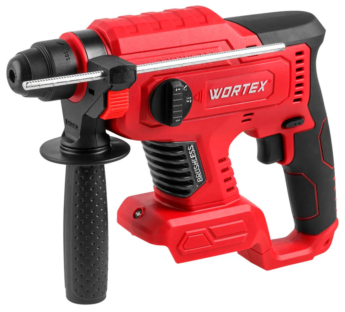 Изображение товара Перфоратор аккумуляторный Wortex CRH 1820-2 ALL1, 18 В С АКБ И З/У, 2.2 Дж, вес 1.7 кг, в чемодане (0329283)