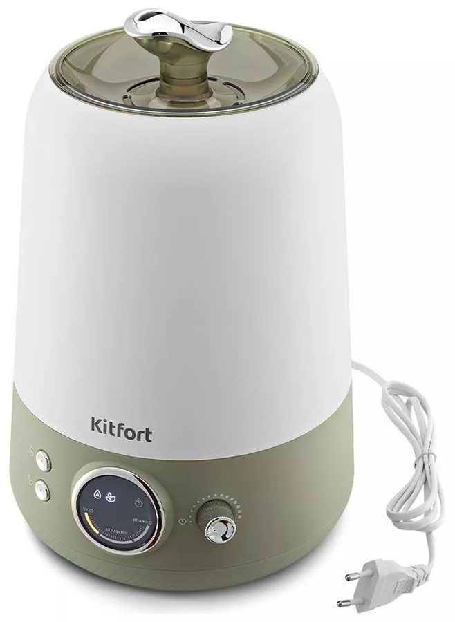 

Увлажнитель воздуха Kitfort КТ-2896, Белый/зеленый