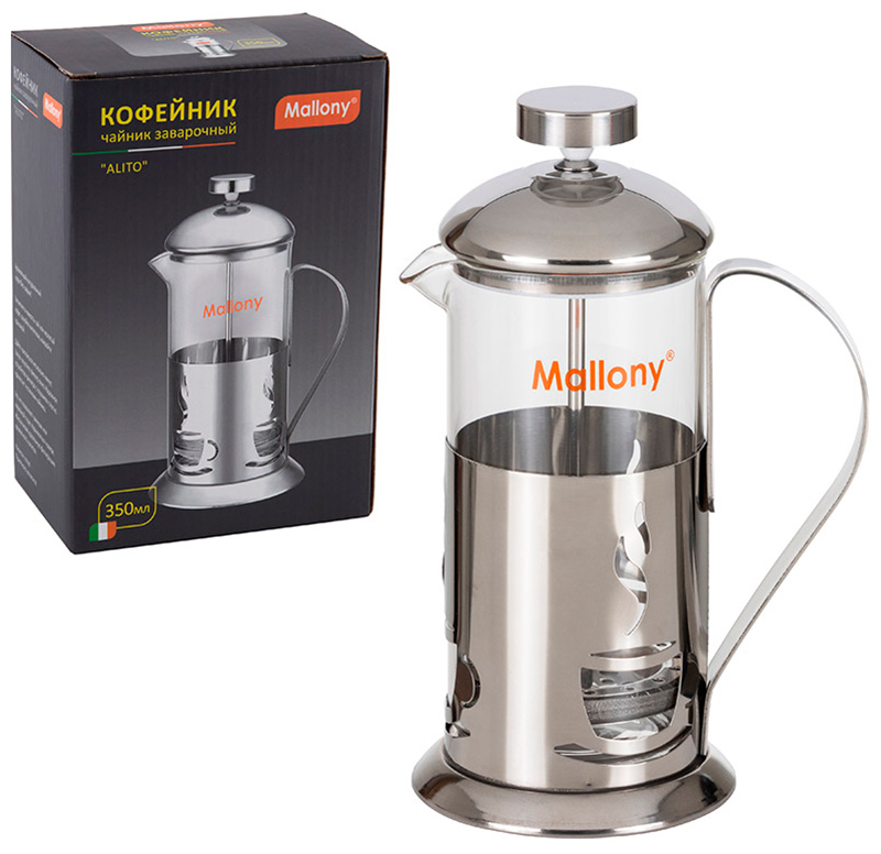 Изображение товара Френч-пресс Mallony ALITO 350 мл (950149)