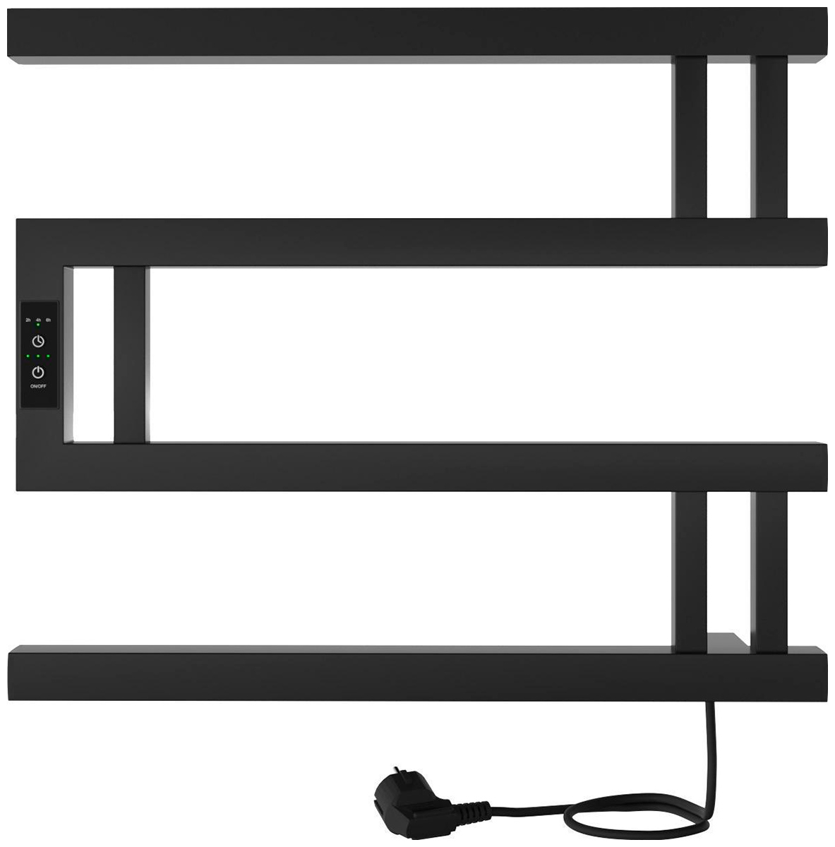 Изображение товара Полотенцесушитель электрический Indigo Muza черный муар DGM40-50BRRt