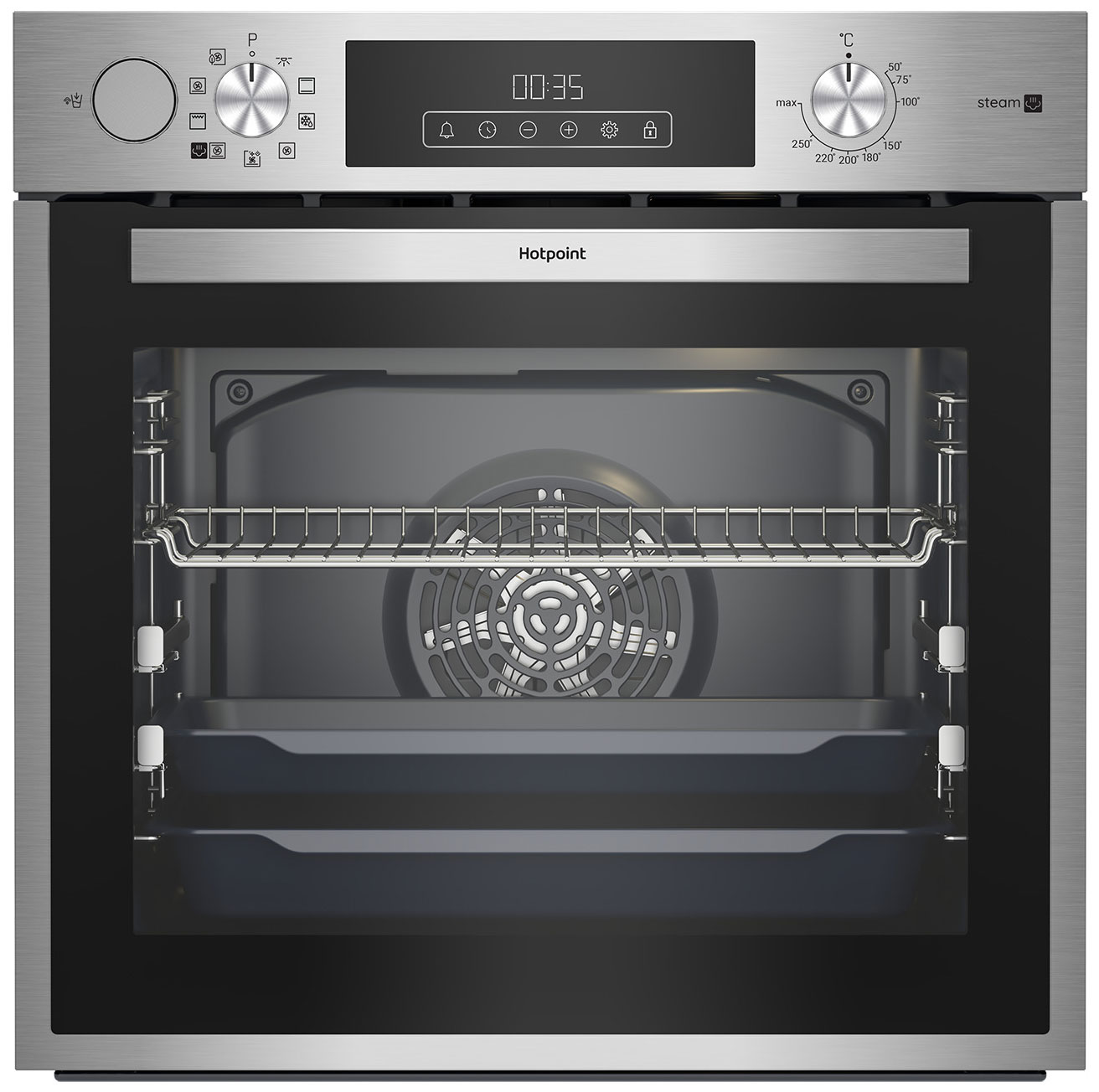 Электрический духовой шкаф Hotpoint FE8 S832 JSH IX, нержавеющая сталь