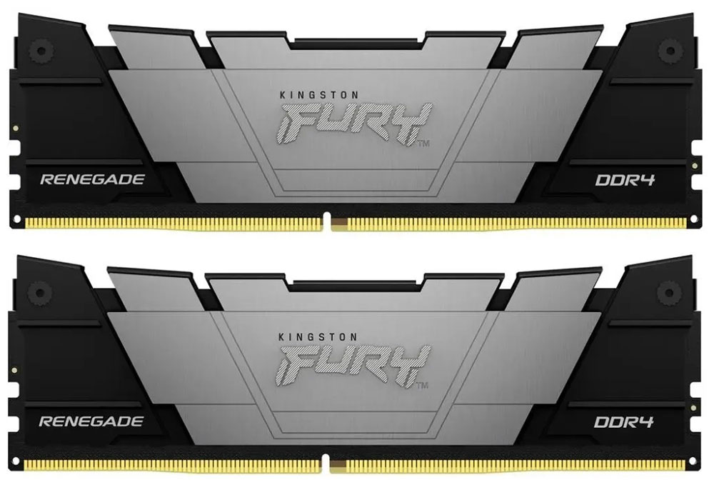 Изображение товара Kingston DDR4 32GB 3600MHz FURY Renegade Black двухканальная оперативная память
